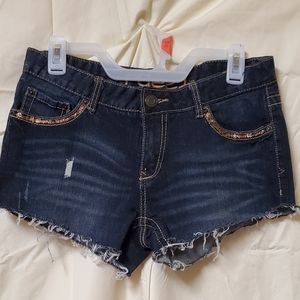 Handcrafted Rue 21 Denim Cutoffs shorts